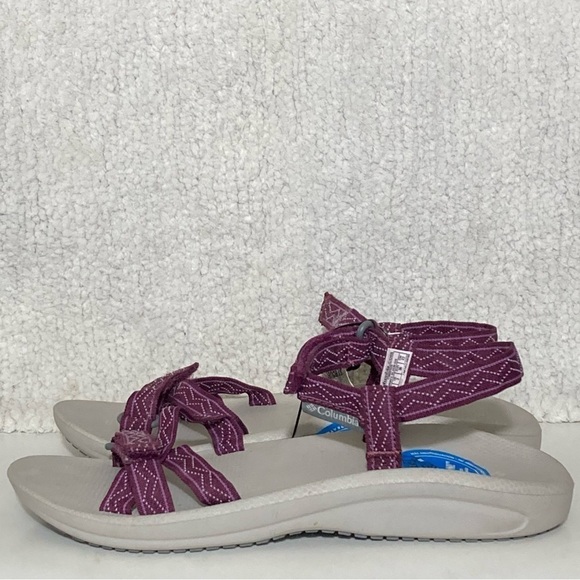 Columbia Women's Wave Train Hook/Loop Strap Comfort Sandals Shoes SZ US 5 NWT - Picture 2 of 9